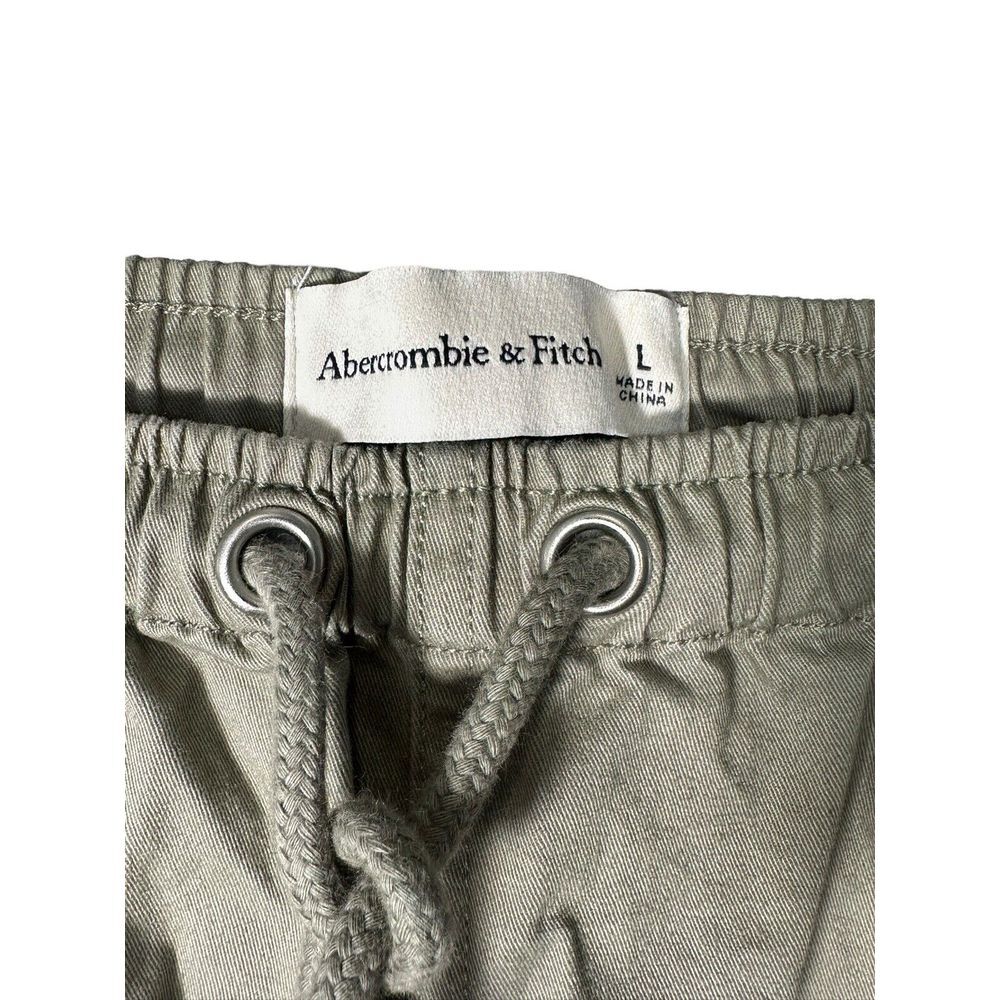 Abercrombie Fitch Large‎ Vol 28 Utility Wide Leg Cargo Pants Army Green #ST1-5 - Picture 3 of 11